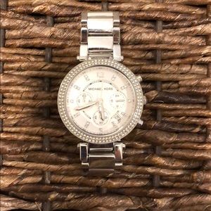 Michael Kors silver watch